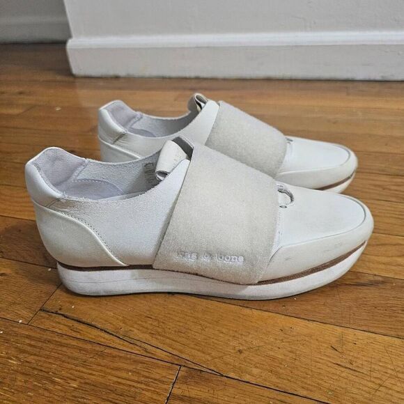 Rag & Bone Dylan Elastic Runners Sneakers Shoes Size 37.5 US 7.5